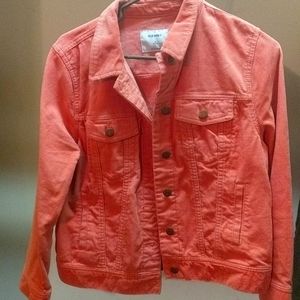 Pink corduroy jacket